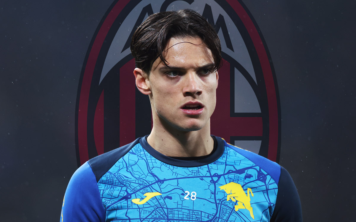 Ricci and Milan logo