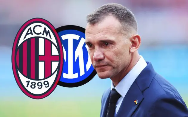 Shevchenko and Milan-Inter