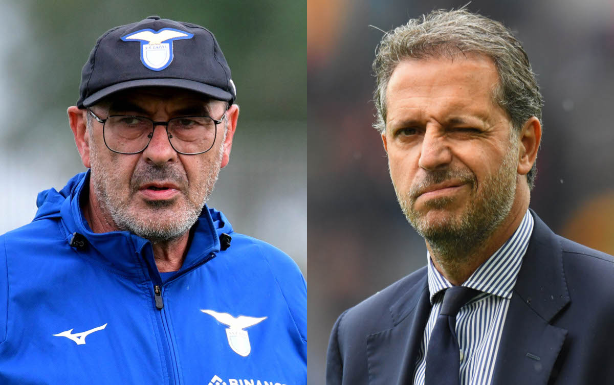 Maurizio Sarri fabio paratici