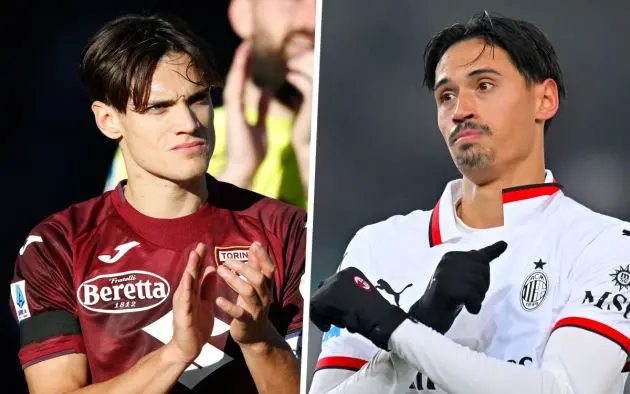 Samuele Ricci of Torino tijjani reijnders