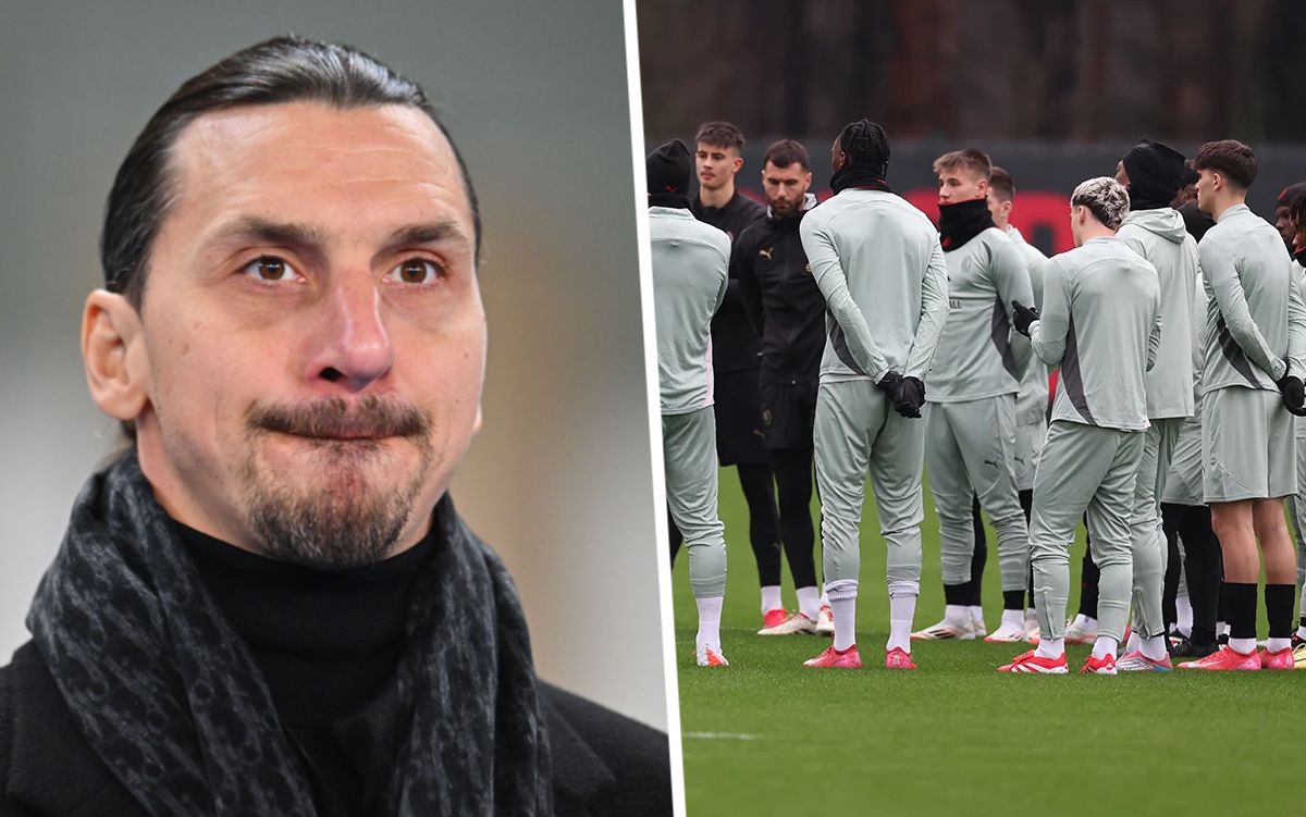 Zlatan Ibrahimovic of AC Milan