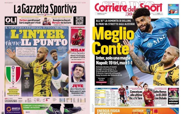 front pages italy 2 march