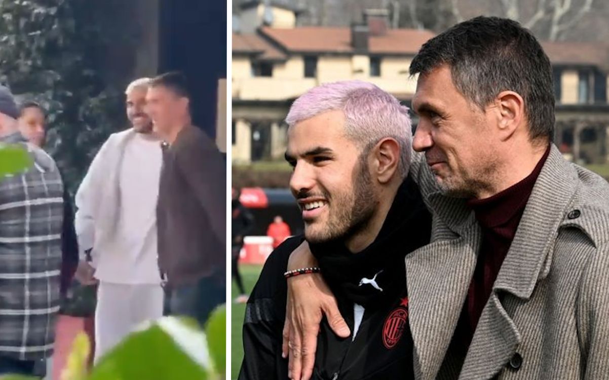 theo hernandez paolo maldini