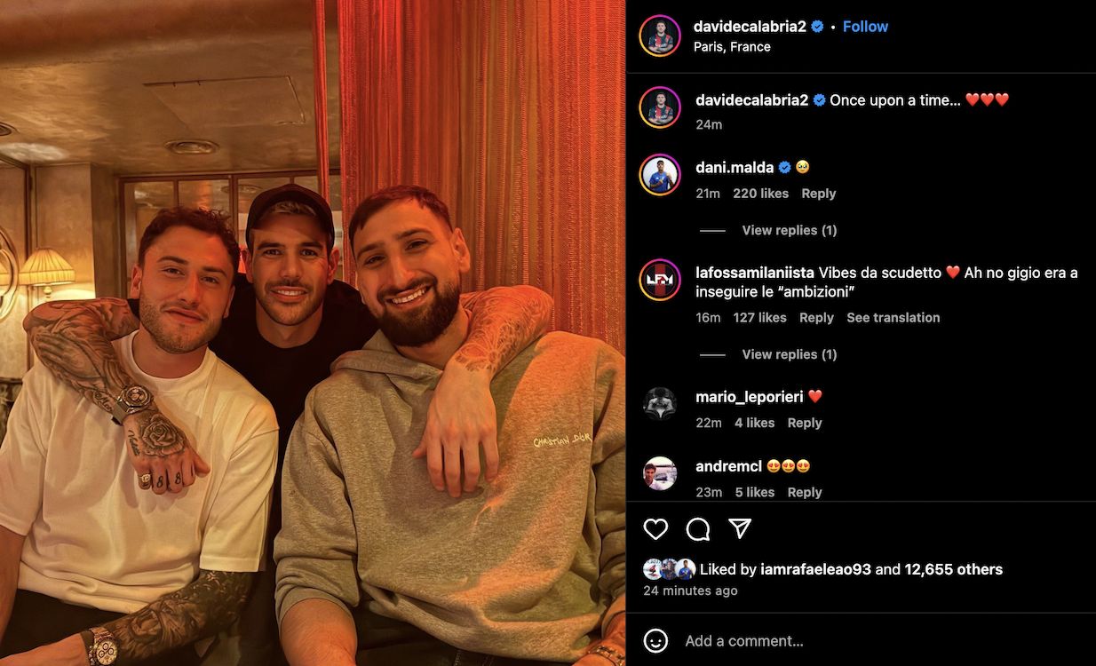 calabria theo donnarumma