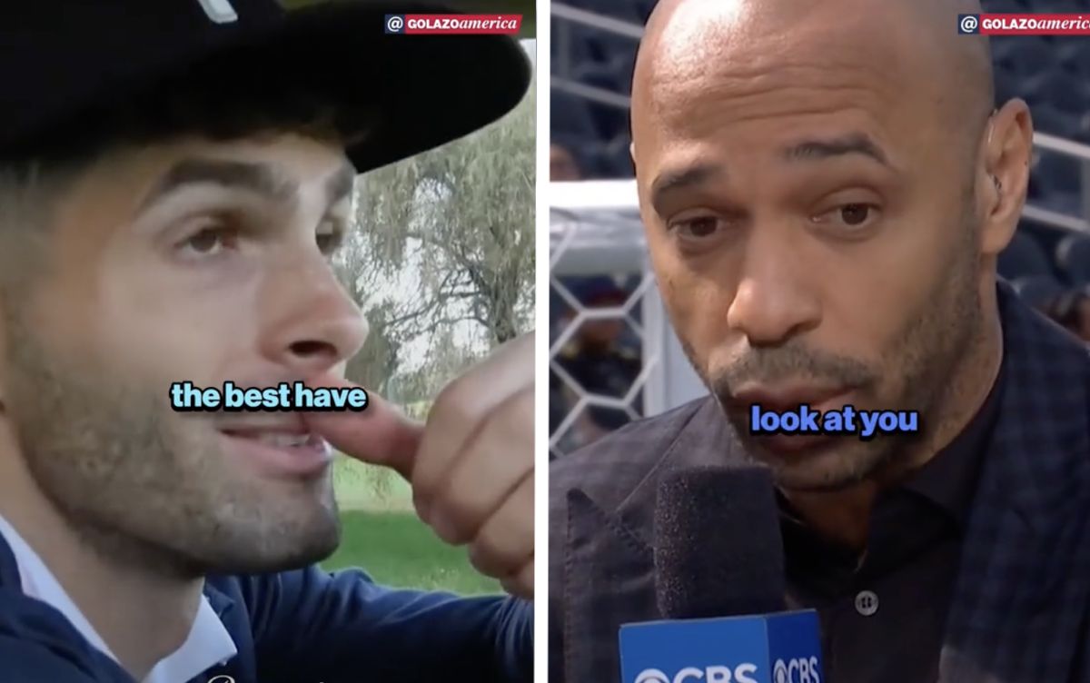 pulisic thierry henry
