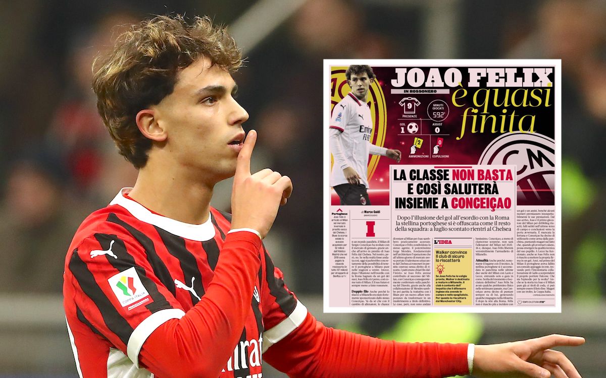 Joao Felix of AC Milan