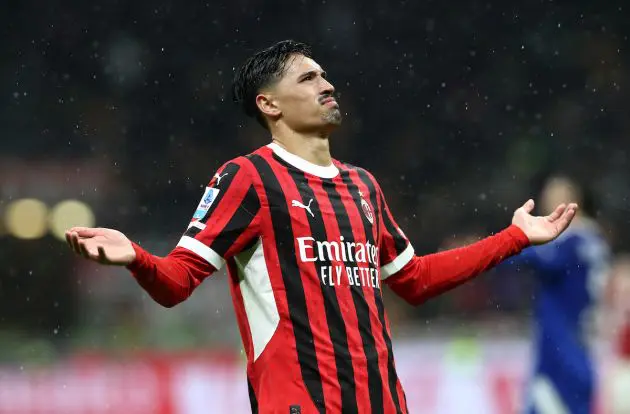 Tijjani Reijnders of AC Milan