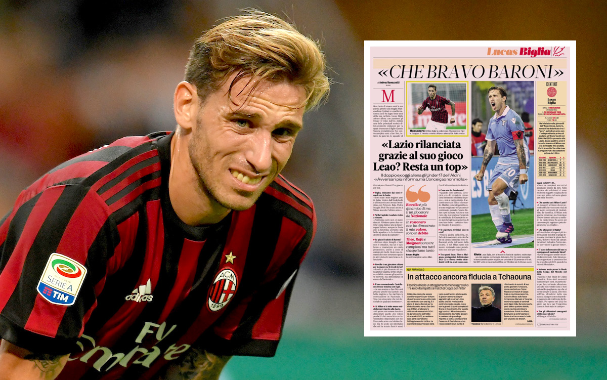 AC Milan lucas biglia