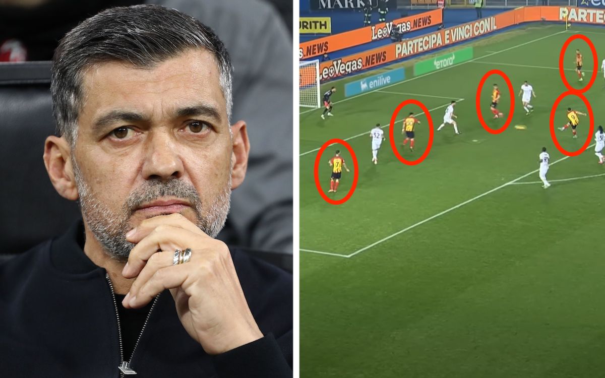AC Milan coach Sergio Conceicao