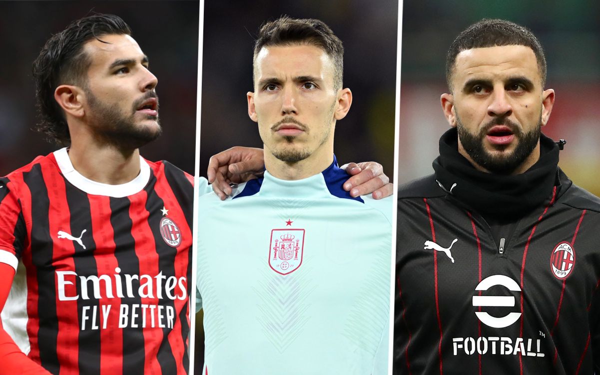 Theo Hernandez of AC Milan grimaldo walker