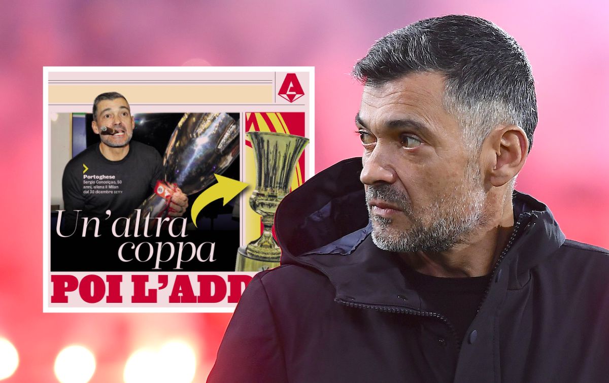 Sergio Conceicao head coach of AC Milan