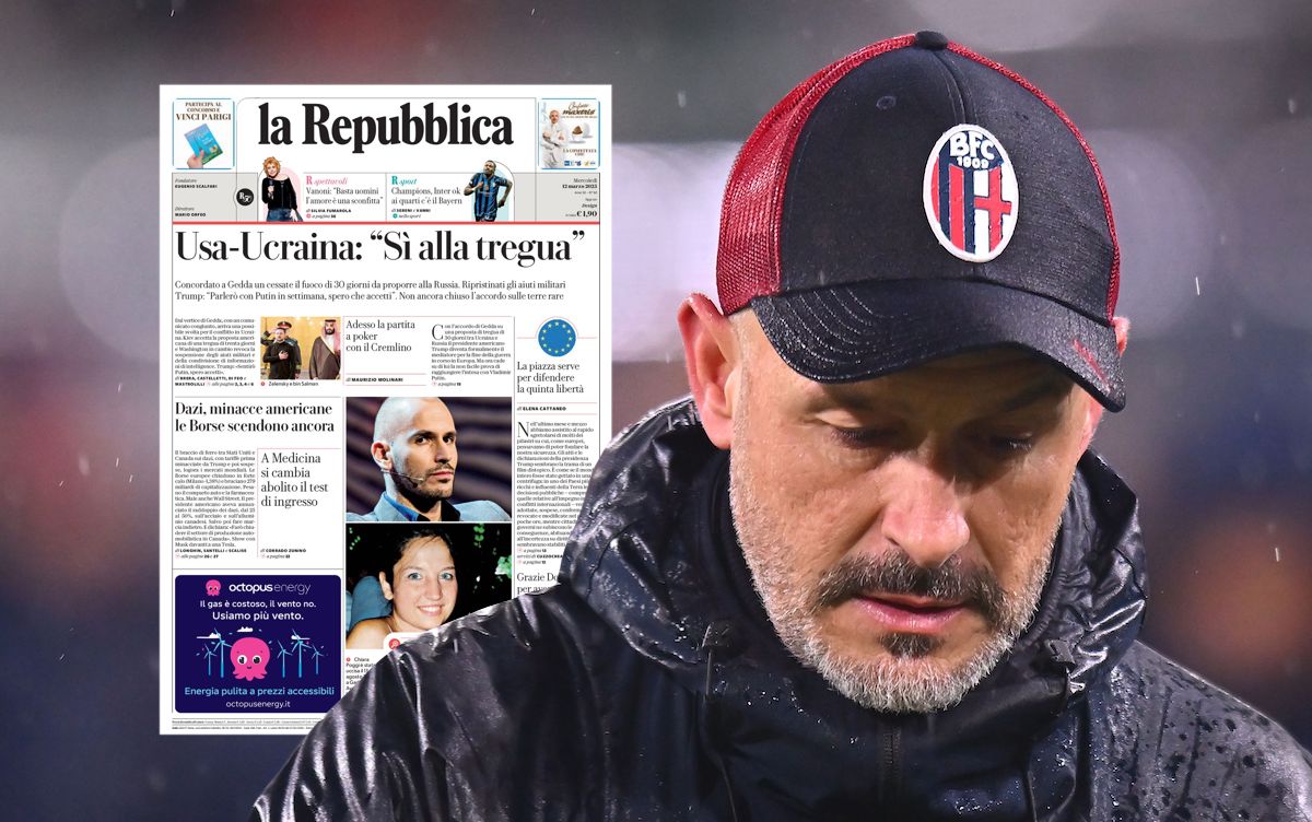 Vincenzo Italiano head coach of Bologna