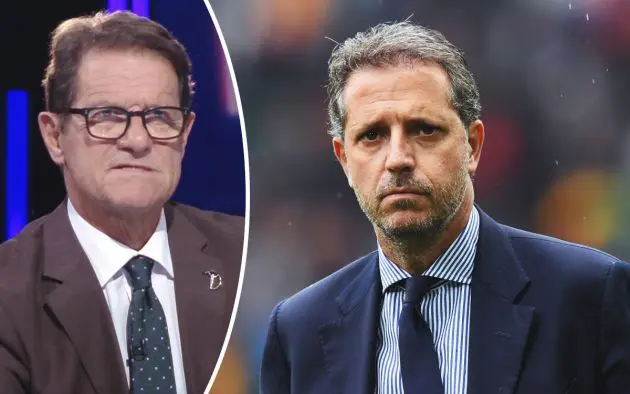 Capello and Paratici