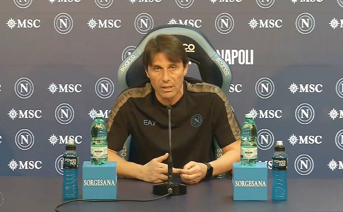 Antonio Conte presser Milan