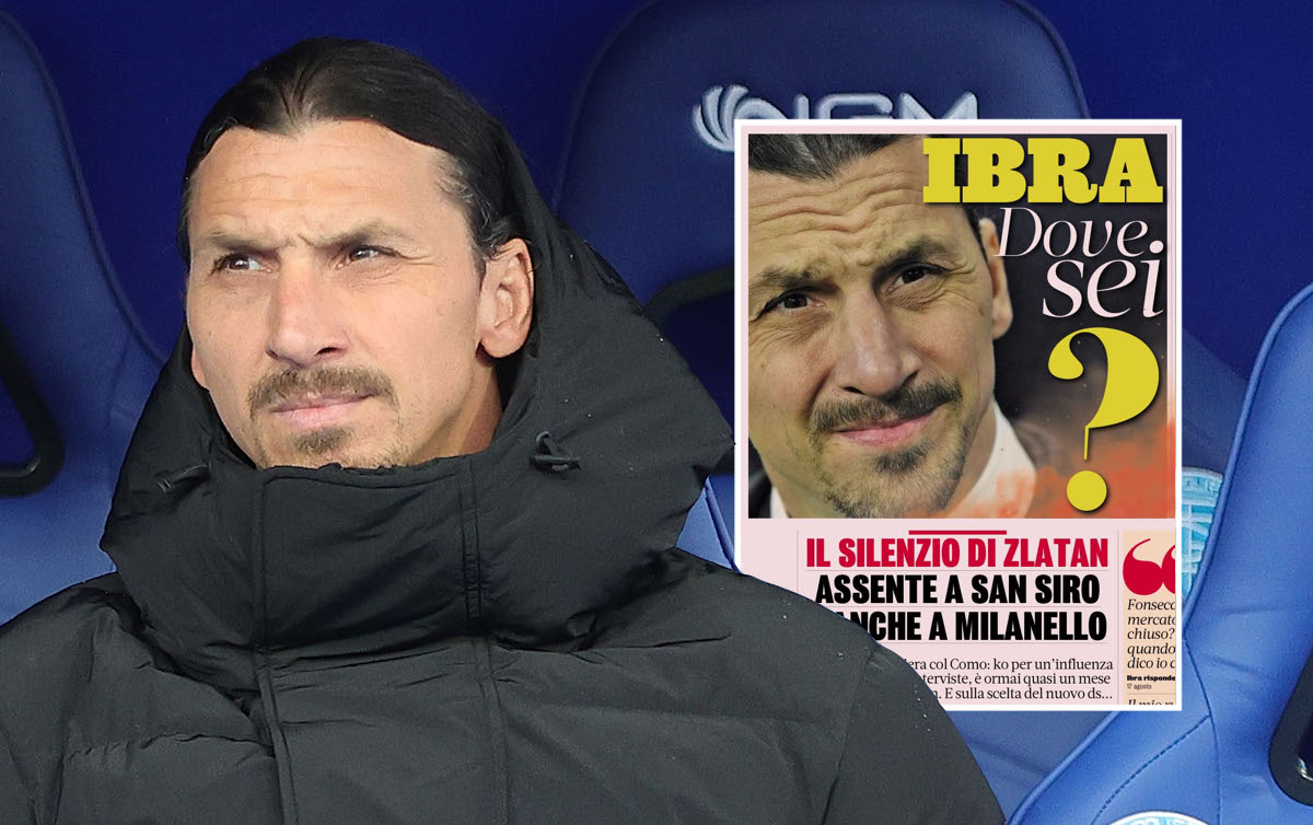 Zlatan Ibrahimovic of AC Milan