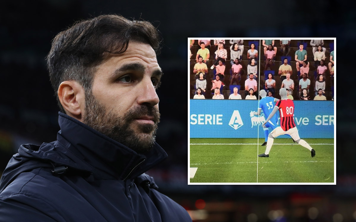Fabregas offside Milan-Como