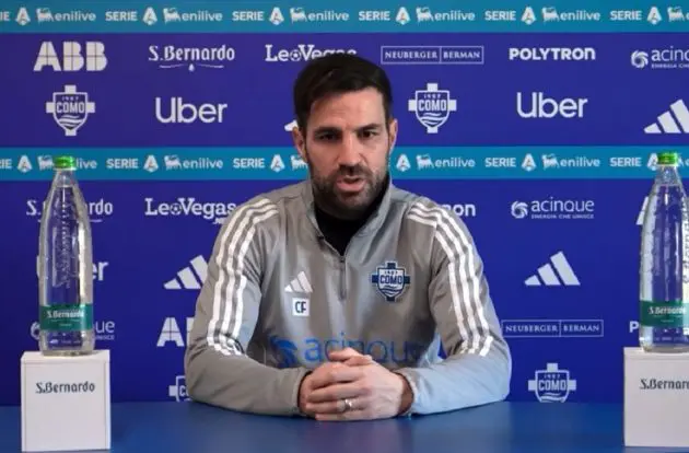 Fabregas presser