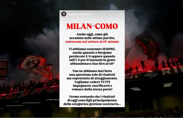 curva sud como statement