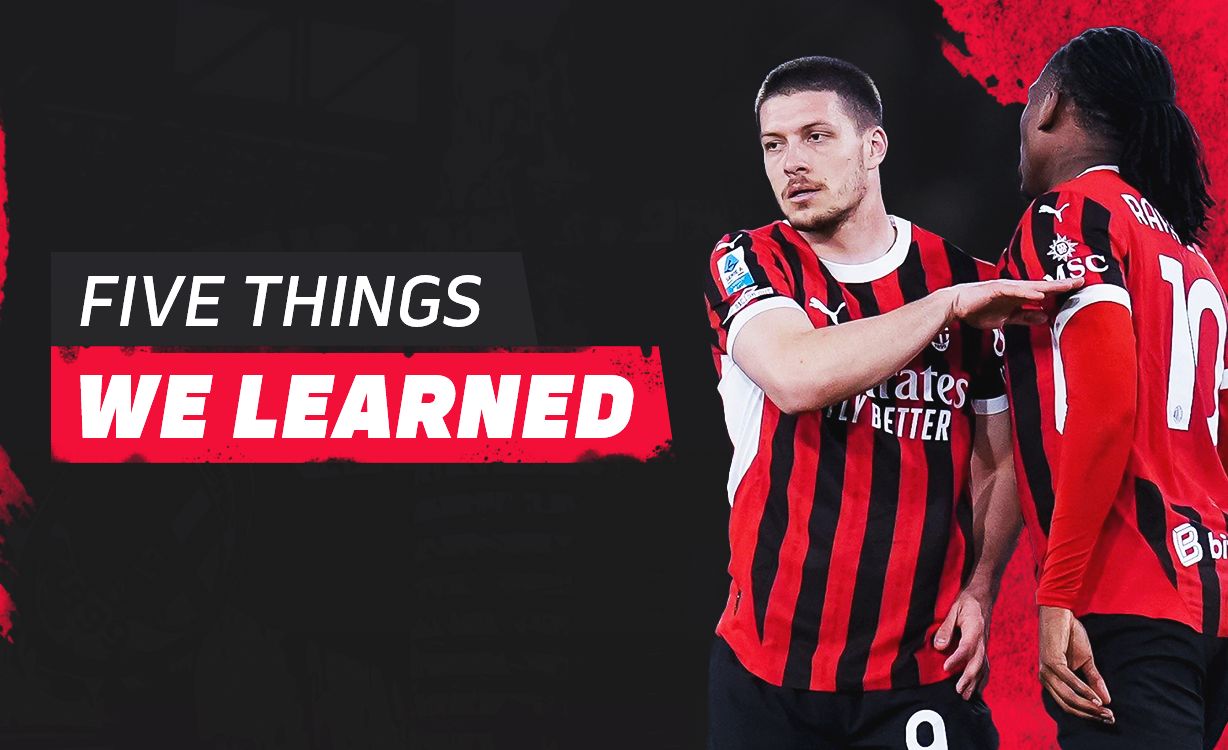 five things we learned napoli milan