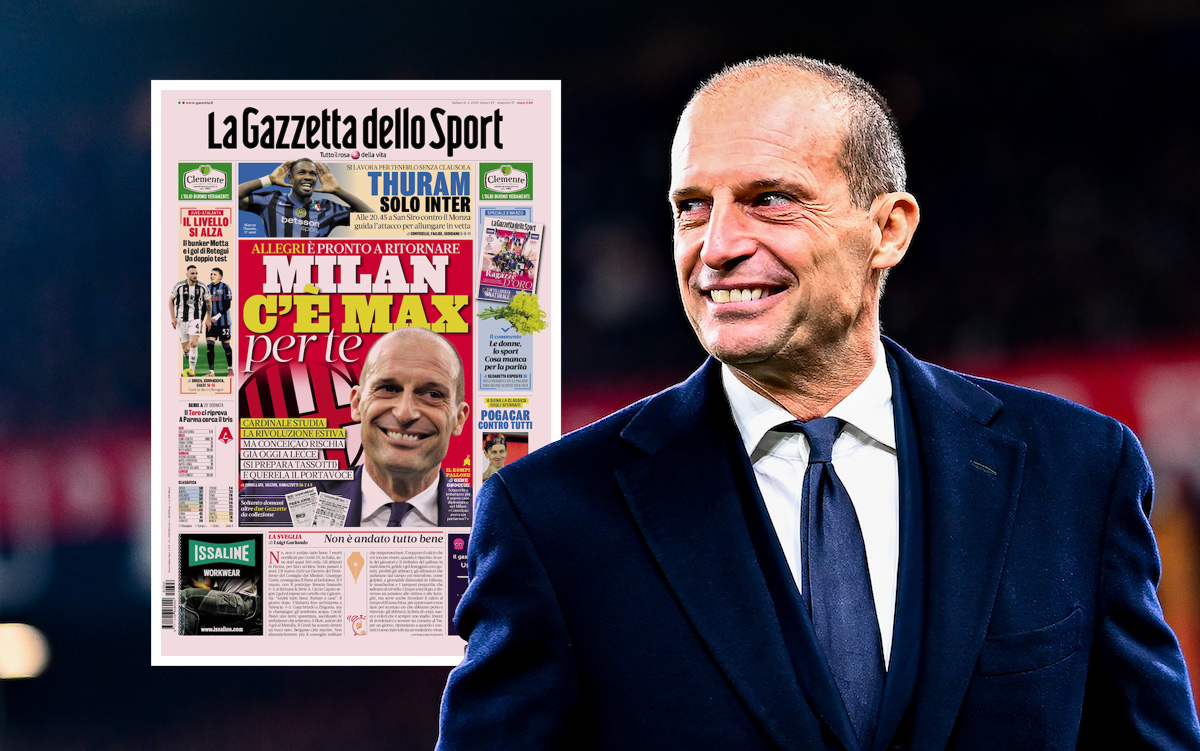 Massimiliano Allegri, head coach of Juventus