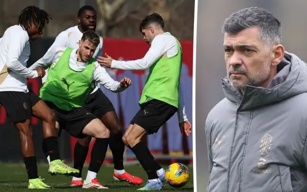 Head coach AC Milan Sergio Conceicao