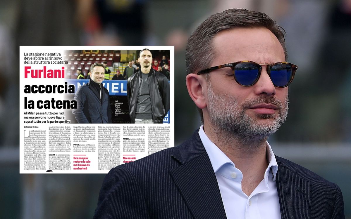 Giorgio Furlani CEO of AC Milan