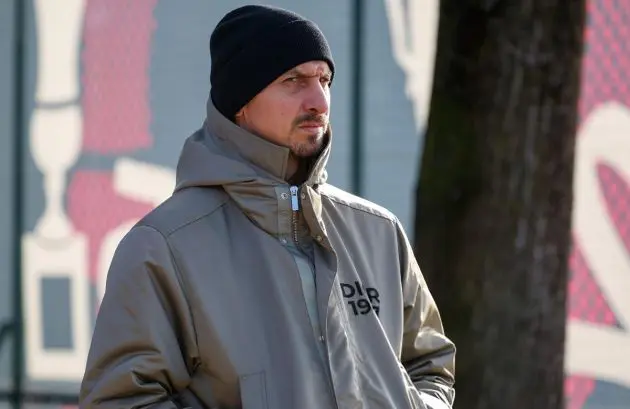 Zlatan Ibrahimovic Milanello
