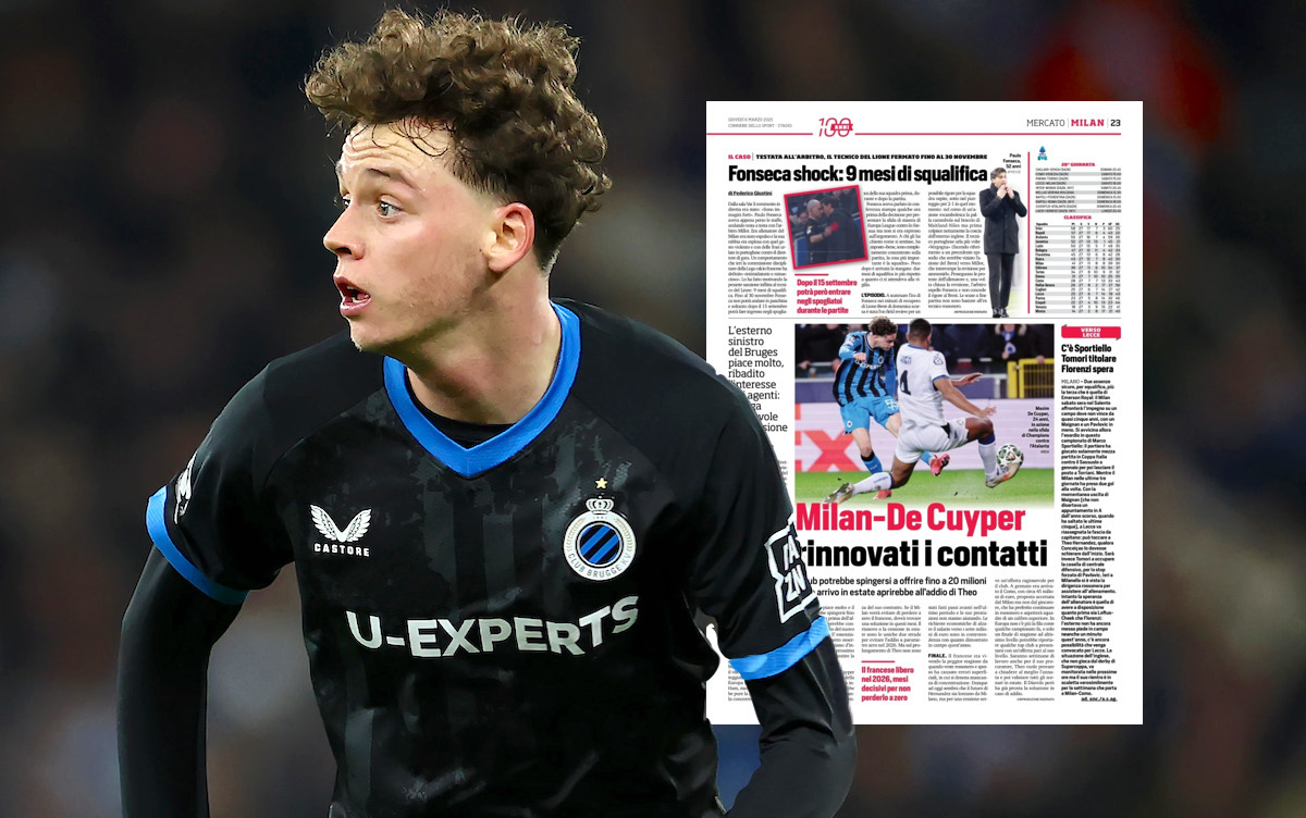 Maxim De Cuyper of Club Brugge KV