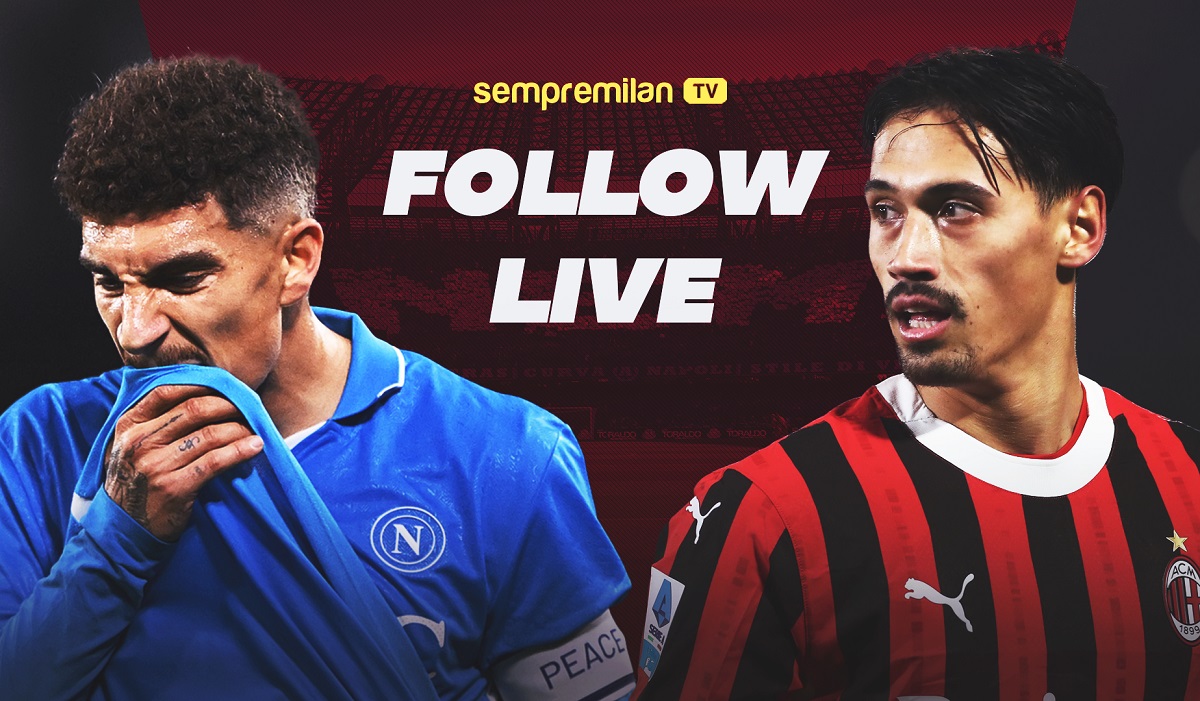 Napoli-Milan follow live 2025