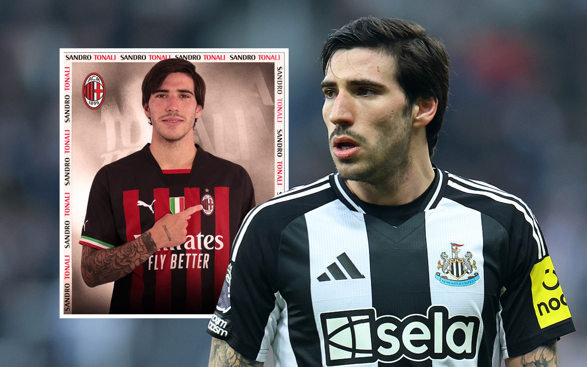 Sandro Tonali of Newcastle United