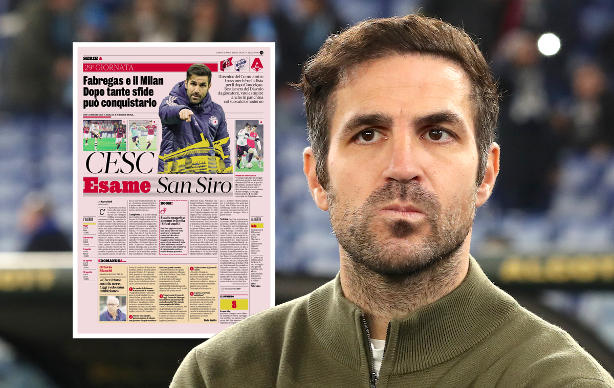Cesc Fabregas, Head Coach of Como
