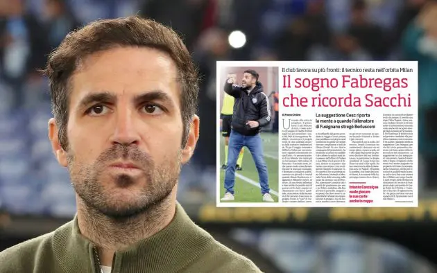 Cesc Fabregas, Head Coach of Como