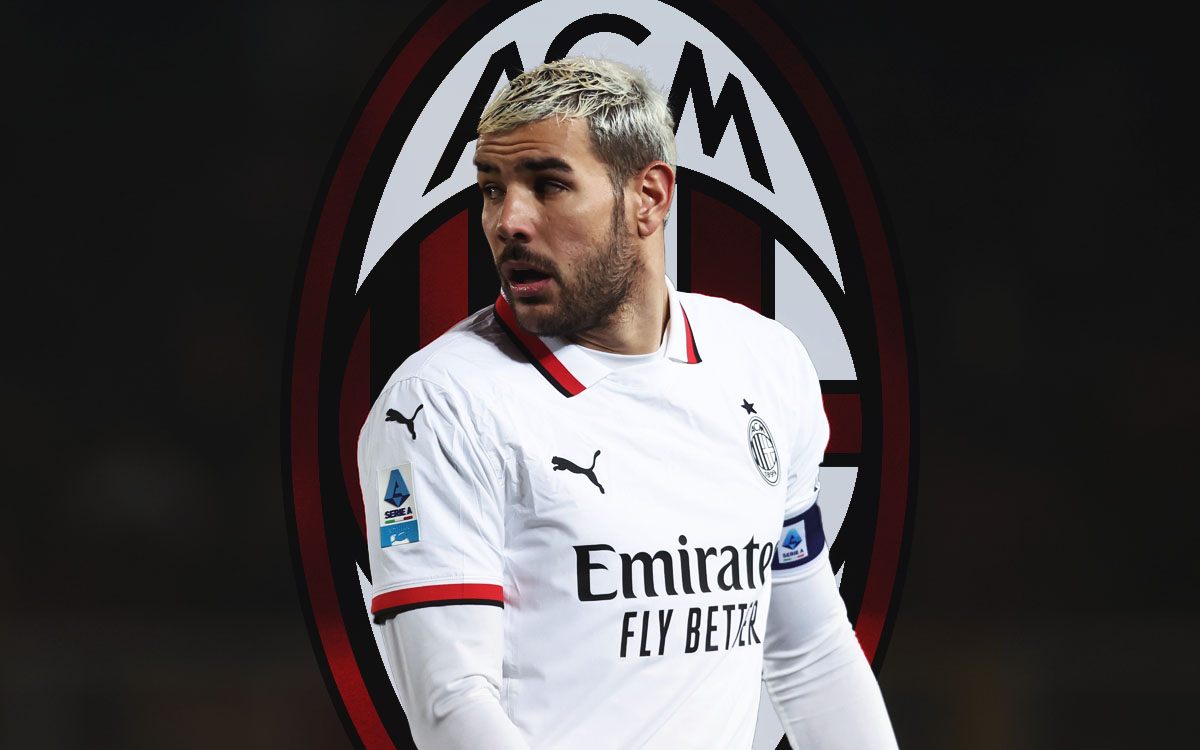 Theo Hernandez Milan logo