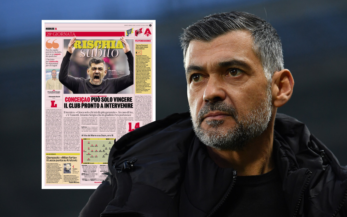 Sergio Conceicao, Head Coach of AC Milan