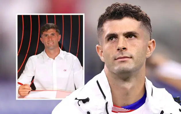 Christian Pulisic of United States