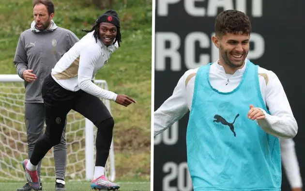 leao pulisic milanello
