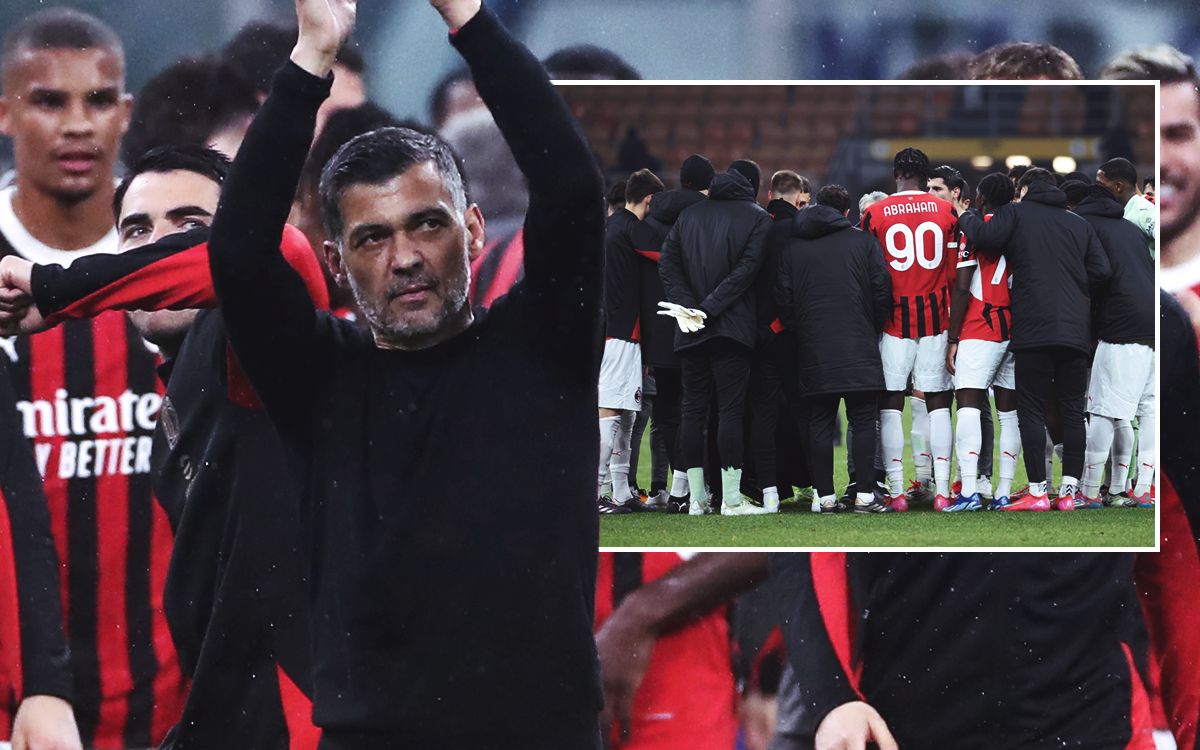 Conceicao huddle