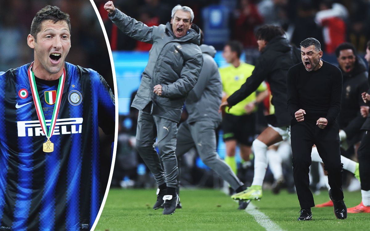 Materazzi Milan double