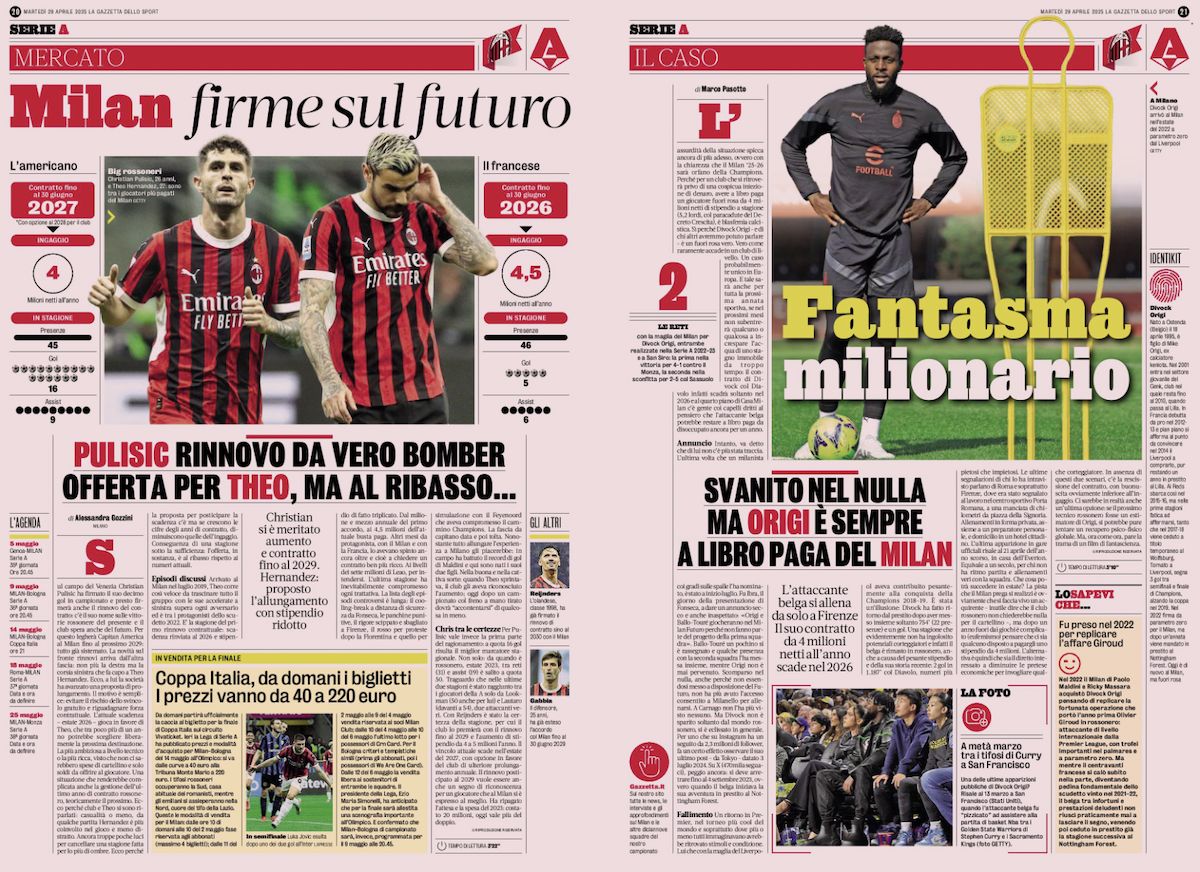 la gazzetta dello sport 29 april