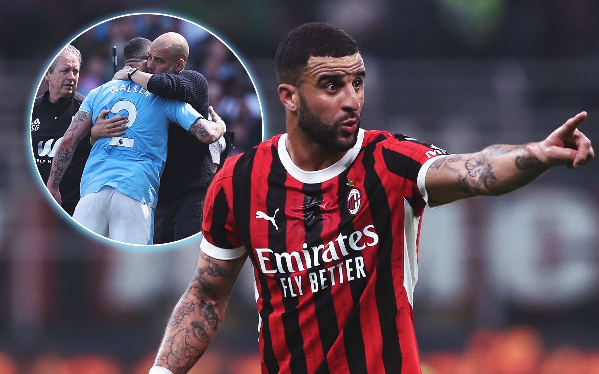 Walker AC Milan Manchester City