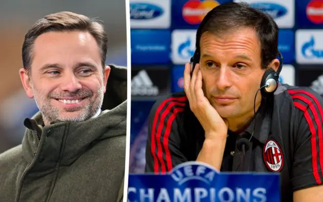 giorgio furlani Allegri Massimiliano of AC Milan