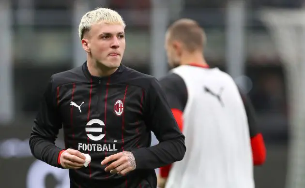 Alex Jimenez of AC Milan