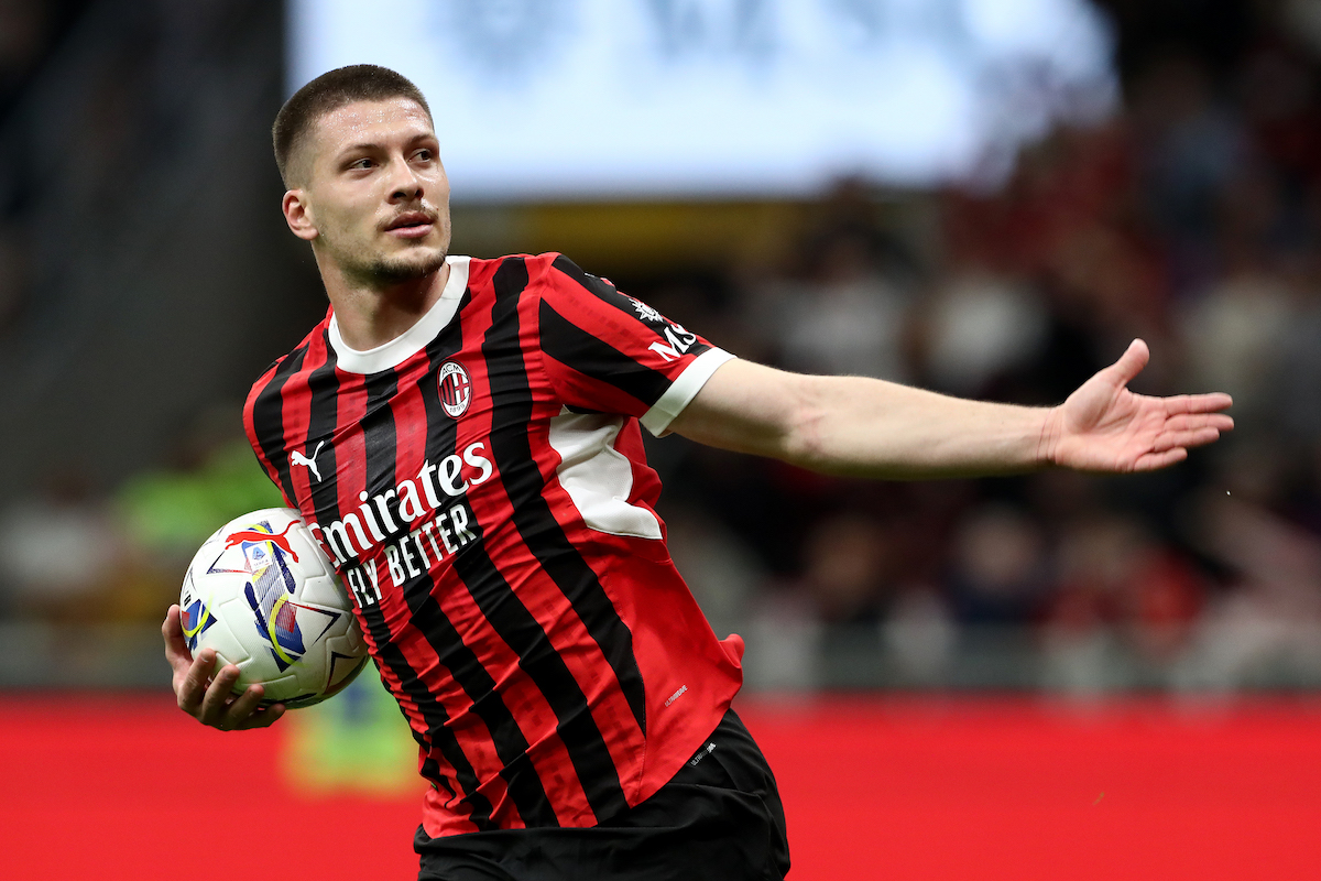Luka Jovic of AC Milan