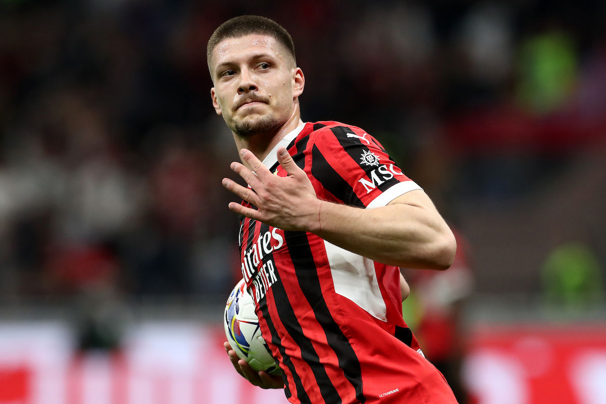 Luka Jovic of AC Milan