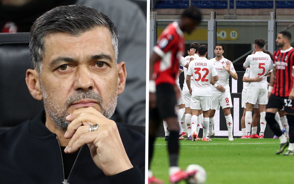 AC Milan coach Sergio Conceicao