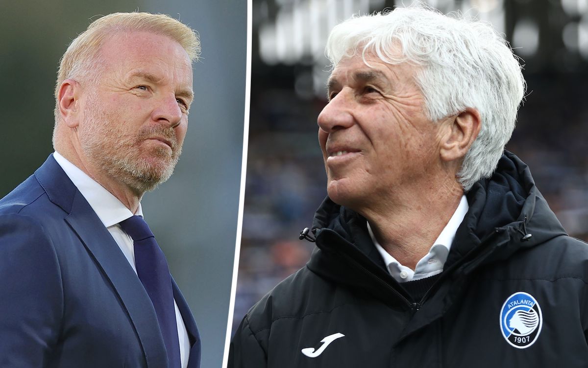 Atalanta BC coach Gian Piero Gasperini