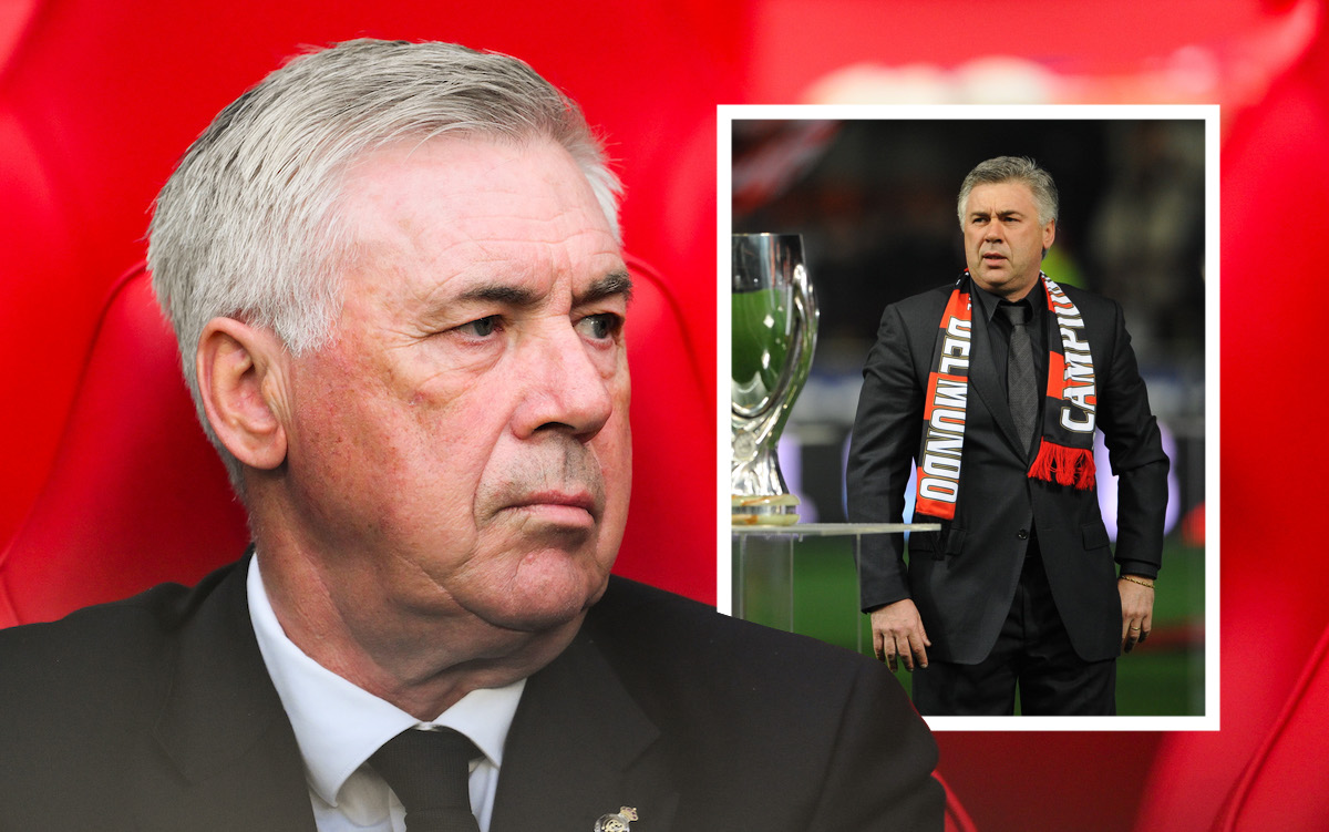 Carlo Ancelotti of Real Madrid CF