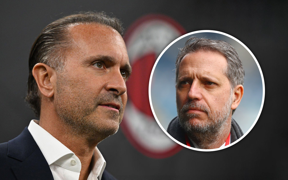 Gerry Cardinale and Fabio Paratici