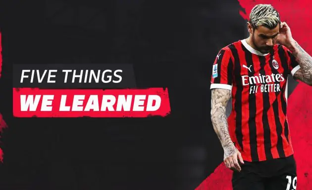 Five things learned Milan-Fiorentina 2025