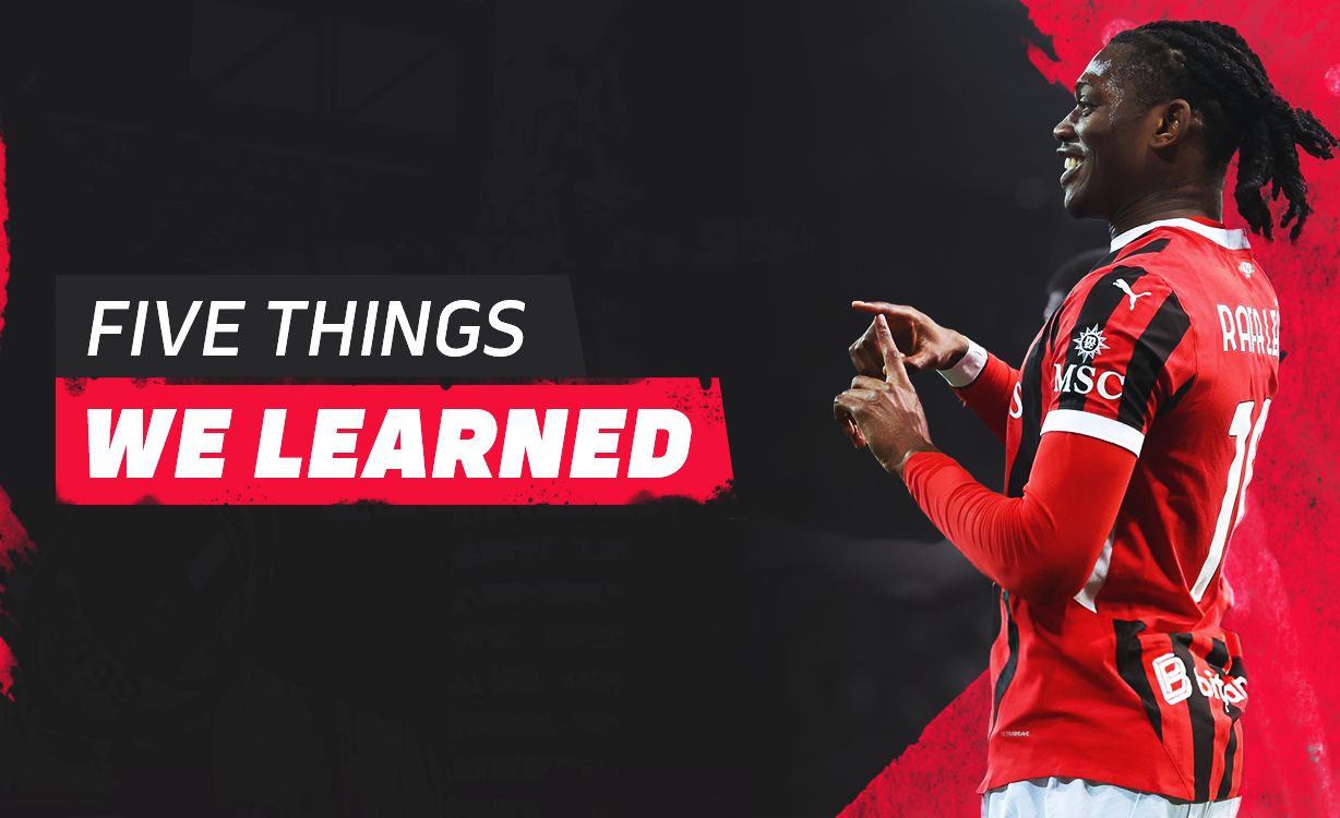 Five things learned Udinese-Milan 2025
